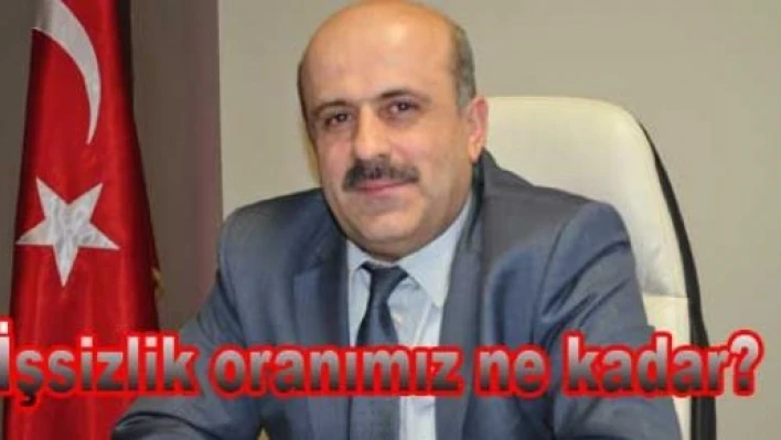 İşsizlik oranı düşük İller arasındayız