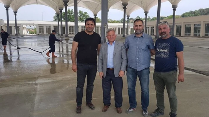 Altyapı çalışmaları sürüyor
