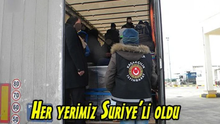 Her yerimiz Suriye'li oldu