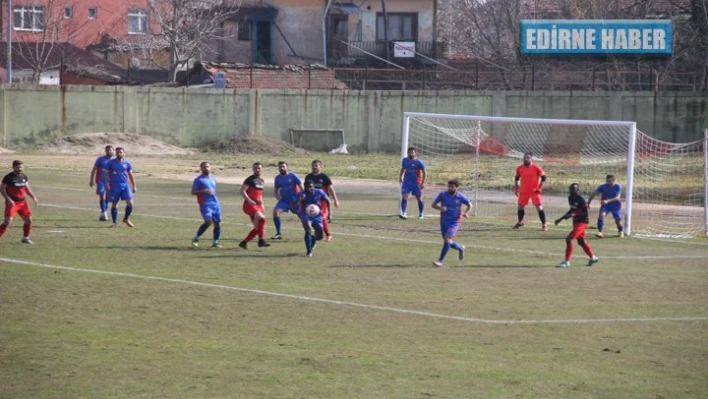 Edirnespor'dan gol yağmuru