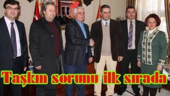 “Taşkın sorunu ortak sorunumuz”