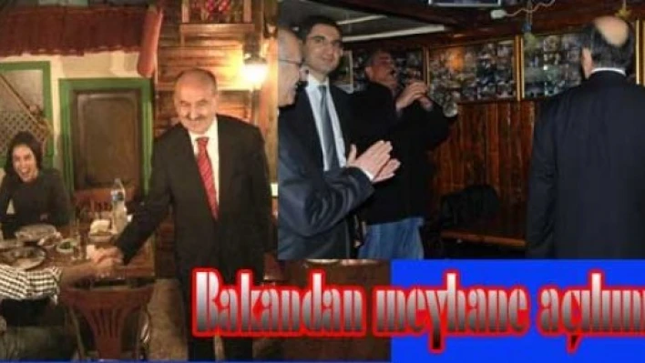 Bakan Müezzinoğlu meyhaneleri ziyaret etti