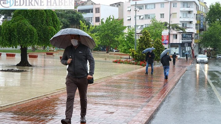 Trakya'da sağanak etkili oldu