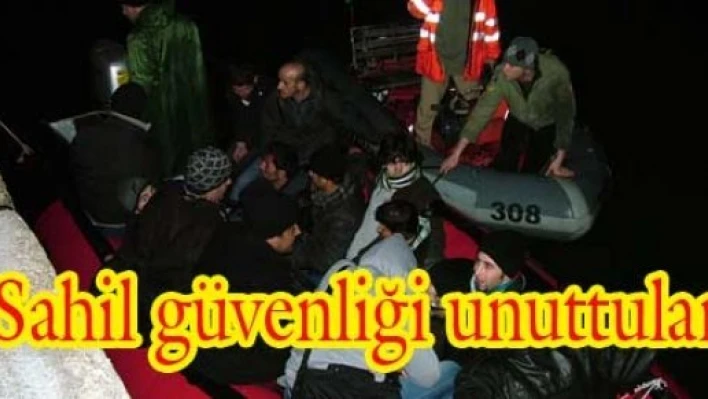 Sahil güvenlik pusuda