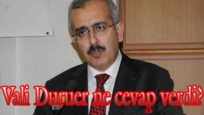 Vali’den ağaç eleştirisi