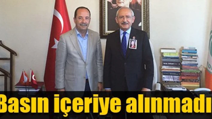 Kılıçdaroğlu'ndan basın yasağı