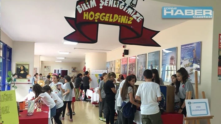 Bilim şenliği kutlandı
