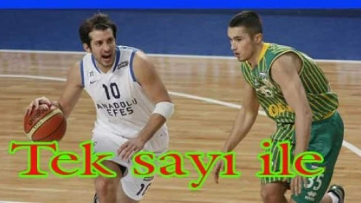 Tek sayı ile yenildik