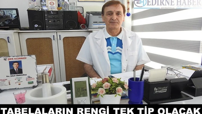 Tabelaların rengi tek tip olacak