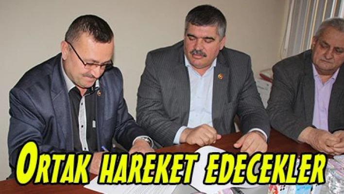 Ortak hareket edecekler