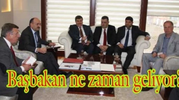 “Yatırımları Başbakan açıklayacak”