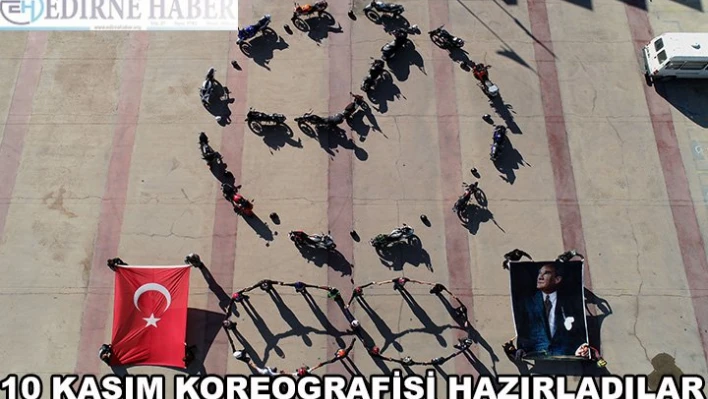 10 Kasım Koreografisi hazırladılar