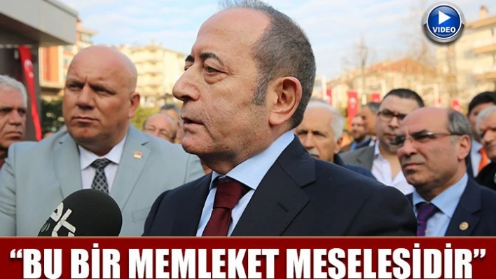'Siyasi parti meselesi değildir'
