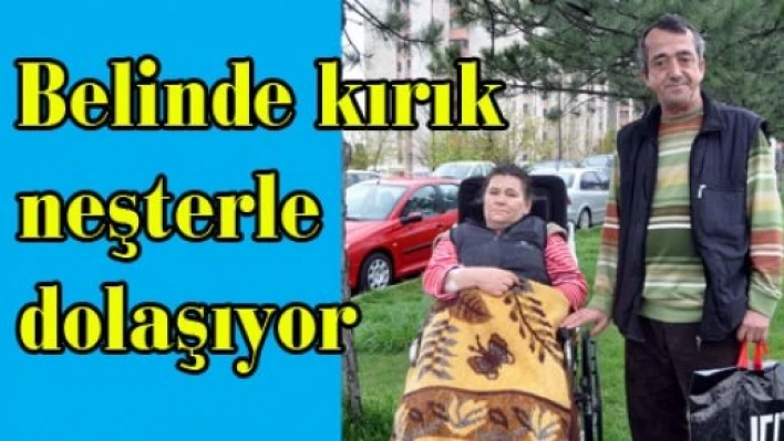  Belinde kırık neşterle dolaşıyor