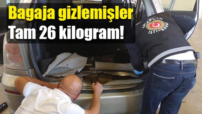 Eroin yakalandı