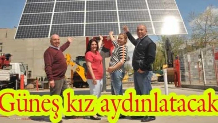Güneş kız 5 köyü aydınlatacak