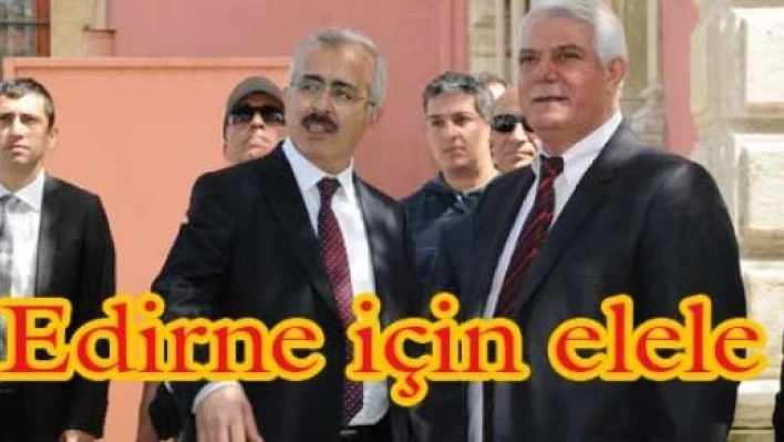 Vali, başkan el ele