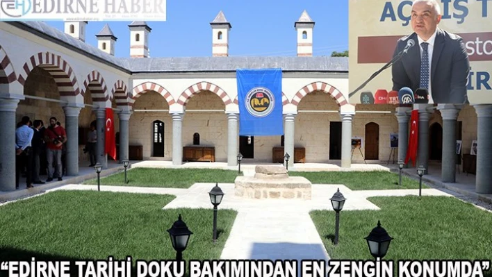 Fatih'in eğitim gördüğü â€˜Saatli Medrese' kapılarını açtı