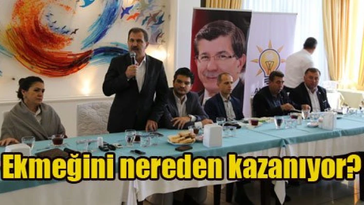 'Bende ekmeğimi topraktan kazanıyorum'