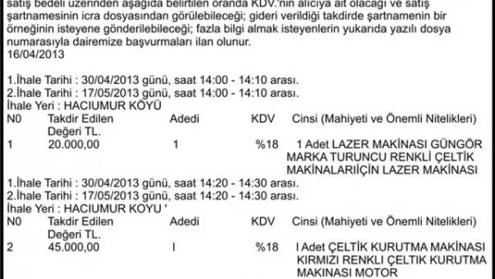 T.C. Edirne 2. İcra Dairesi