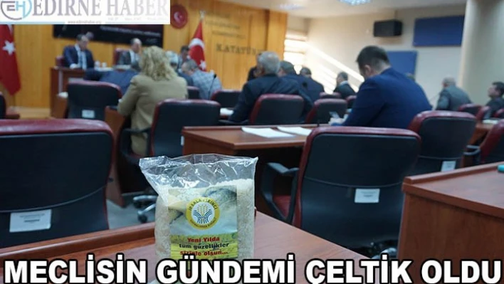 MECLİSİN GÜNDEMİ ÇELTİK OLDU