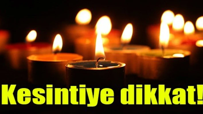 Kesintiye dikkat