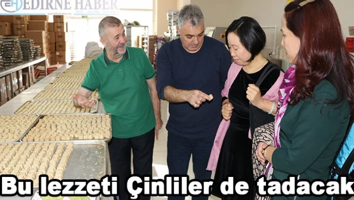 Osmanlı saray lezzetlerini Çinliler de tadacak