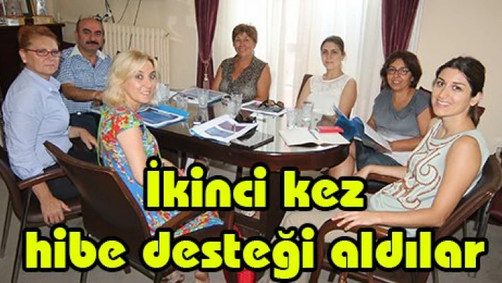 İkinci kez hibe desteği aldılar