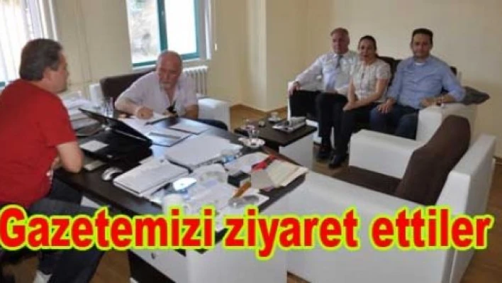 Bulgar Dekanlardan gazetemize ziyaret