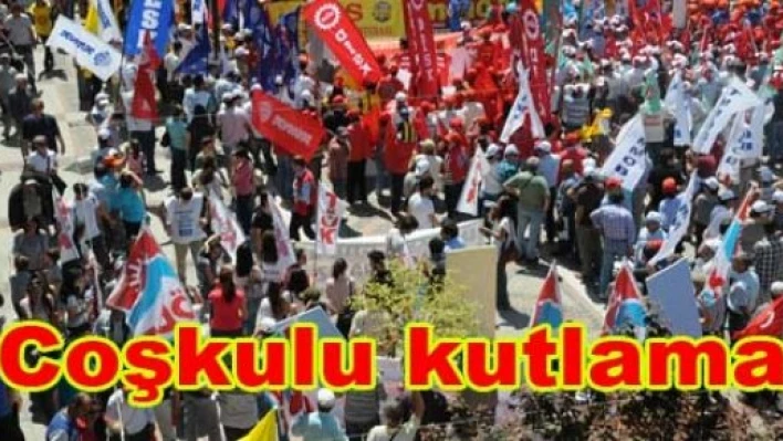 Saraçlarda 1 Mayıs coşkusu