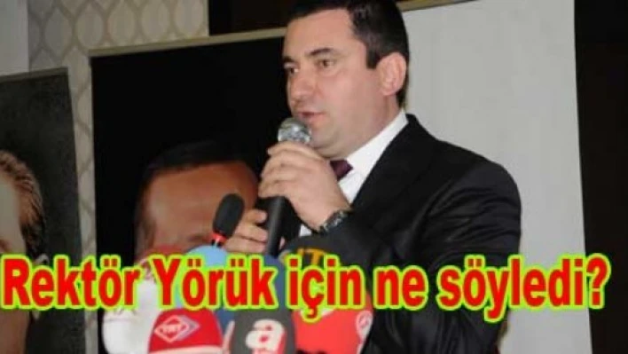 “Rektör neden iki numara büyük ceket giyiyor”