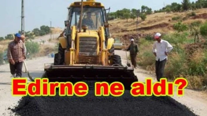 Edirne’ye 3.5 milyon, Cizre’ye 7 milyon