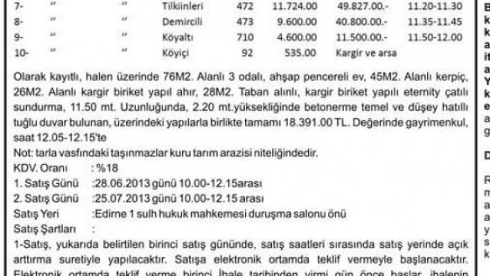 1. Sulh Hukuk Mahkemesi