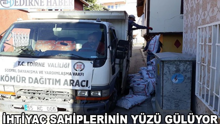 Kömür yardımı yapıldı