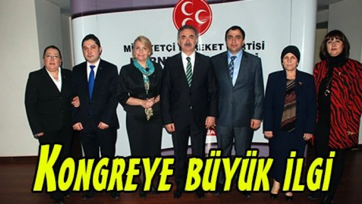 Kongreye büyük ilgi