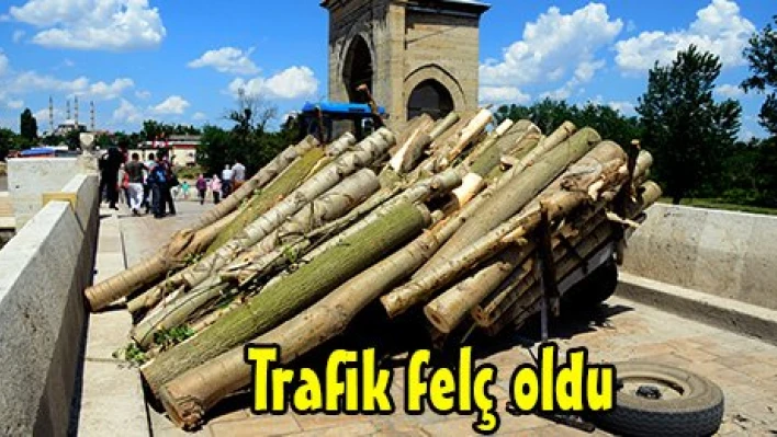 Trafik felç oldu