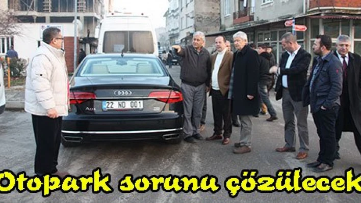 Otopark sorunu çözülecek
