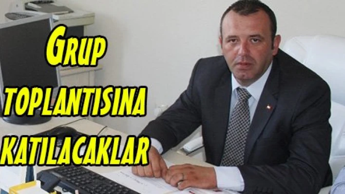 Grup toplantısına katılacaklar