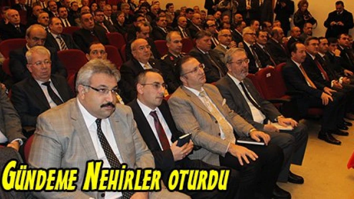 Gündeme Nehirler oturdu