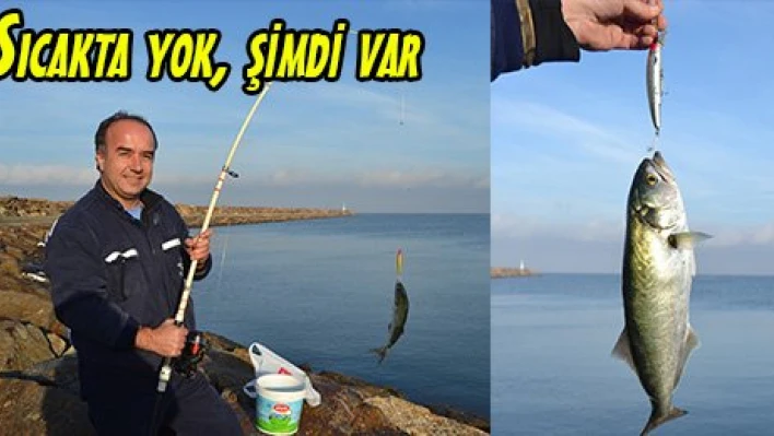 Sıcakta yok, şimdi var