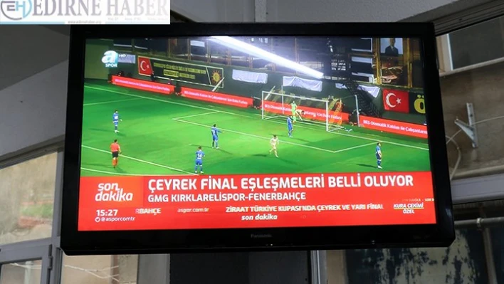 Kırklareli'de Fenerbahçe heyecanı yaşanıyor