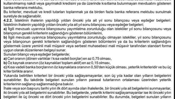 İhale İlanı TRAKYA ÜNİVERSİTESİ REKTÖRLÜĞÜ