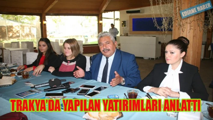 Yatırımları anlattılar