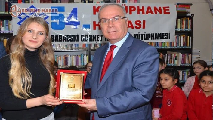 Kütüphane Haftası kutlandı