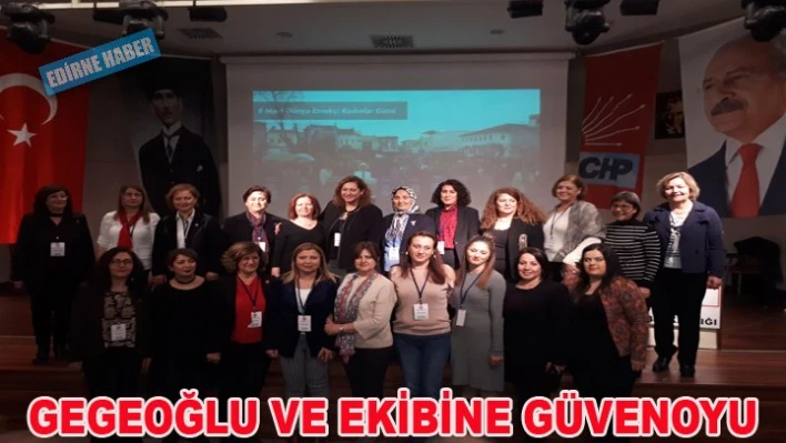 Kadınlar, Gegeoğlu'na yine güvendi