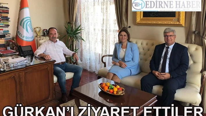 Gürkan'ı Ziyaret Ettiler