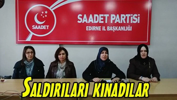 Saldırıları kınadılar
