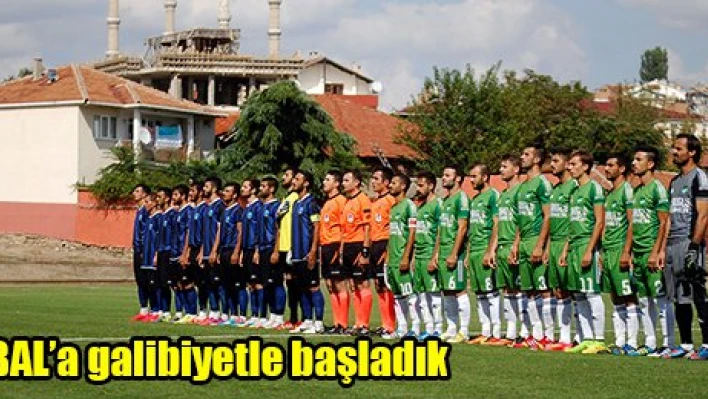 BAL'a galibiyetle başladık