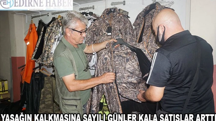 YASAĞIN KALKMASINA SAYILI GÜNLER KALA SATIŞLAR ARTTI