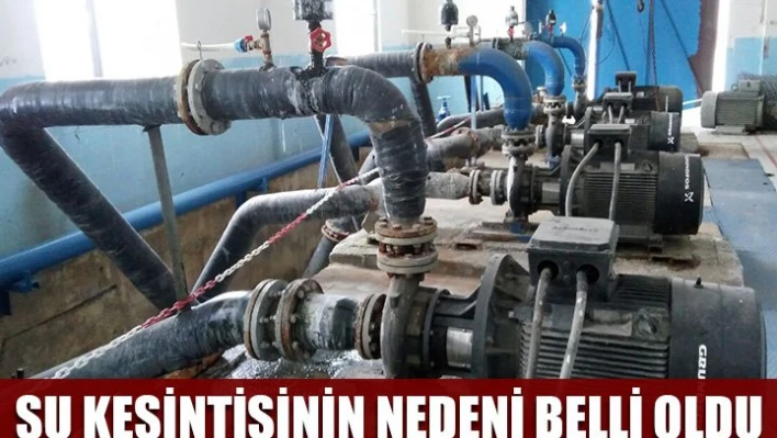 Elektrik kesildi, vatandaş susuz kaldı